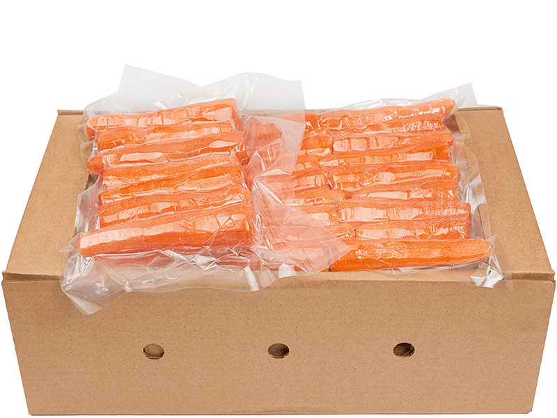 Морковь в вакуумной упаковке